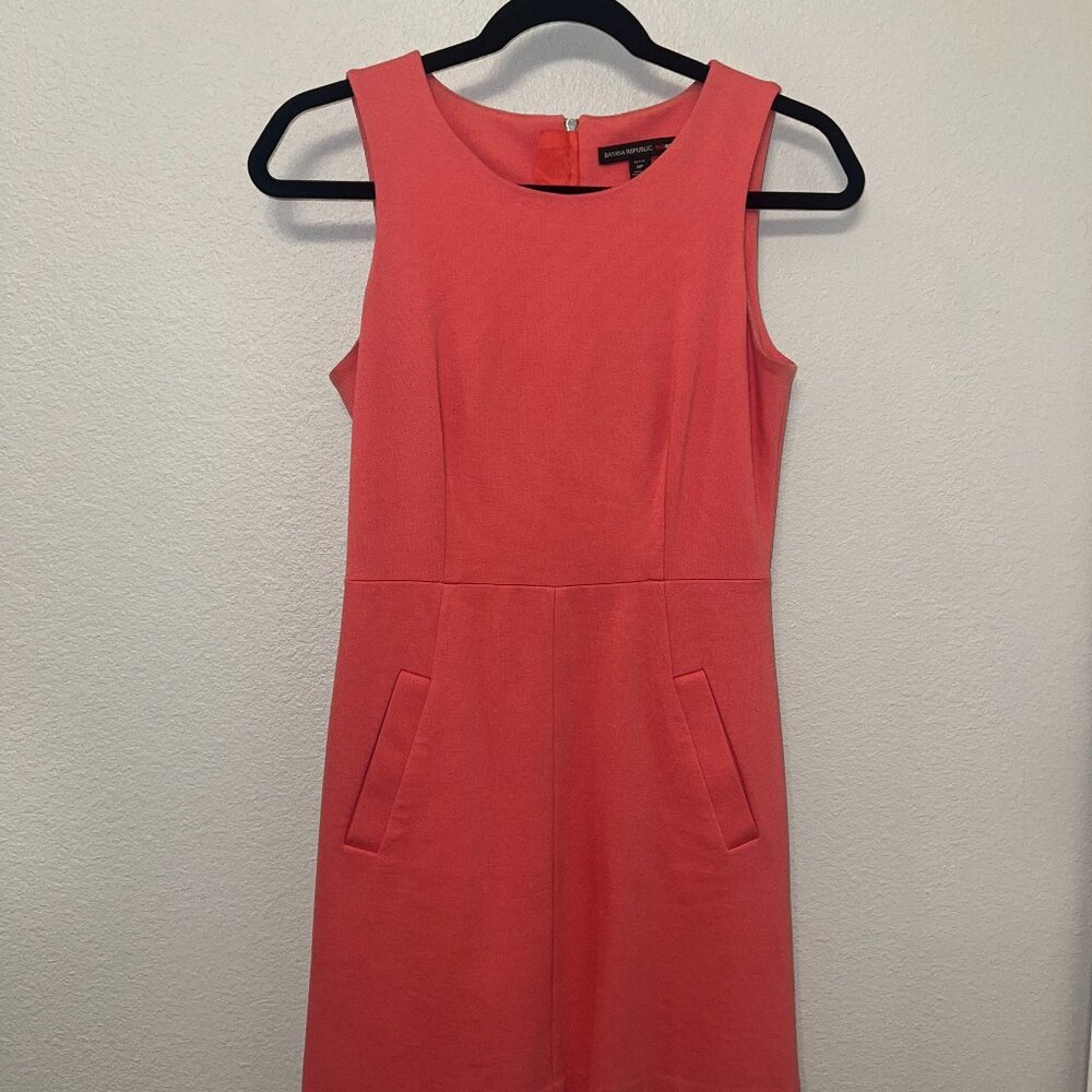 Banana Republic Coral Pink Dress